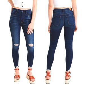 American Eagle Next Level Stretch Super Hi-Rise Dark Wash Jeggings